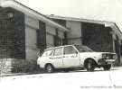 Ambulancia en el antiguo centro de salud