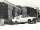 Ambulancia en el antiguo centro de salud